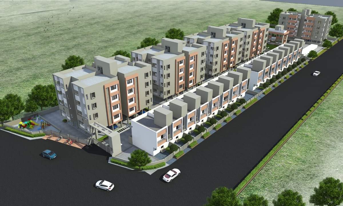 3 BHK Duplex Floor Plan